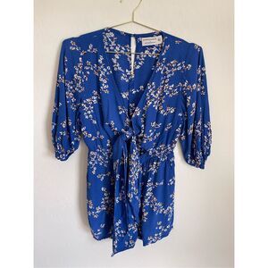 FAITHFULL THE BRAND Sophie Floral Romper Size Small